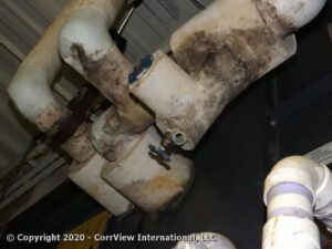 Mold Contamination On Pipes